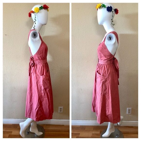 La Vie Rebecca Taylor Sleeveless Poplin Dress - Picture 3 of 8